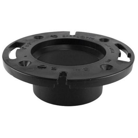 SIOUX CHIEF 886-A Closet Flange Flush to Floor 4 x 3 in. 4214151